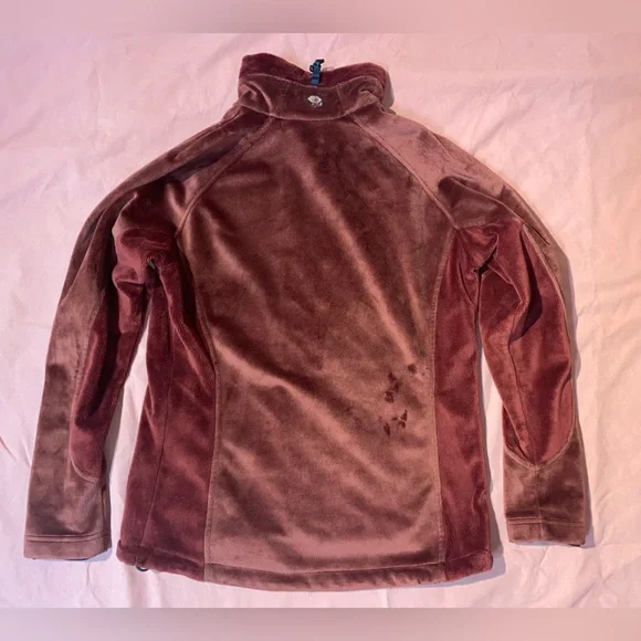 Mountain Hardware Wind Stopper M Red Monkey Fleece Full Zip Polartec Out… - Picture 11 of 14